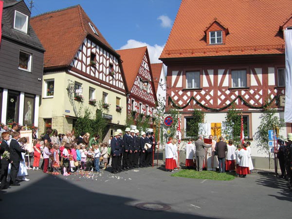 Fronleichnam 2008 - Prozession in Waischenfeld