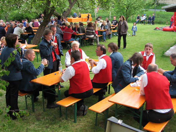 Fronleichnam 2008 - Gartenfest der FFw 